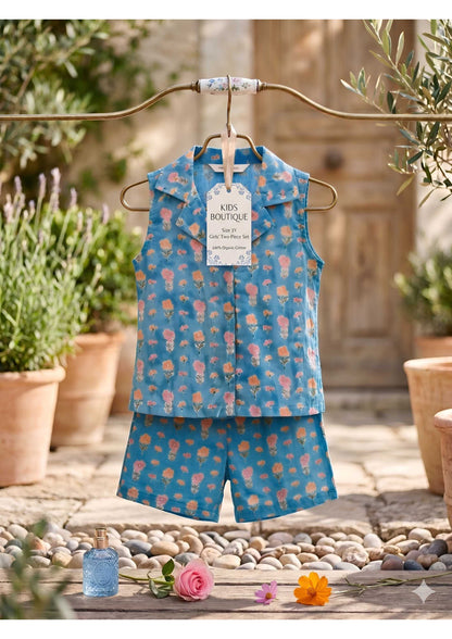 Little Blossom Pure Cotton short sets | Special Edition