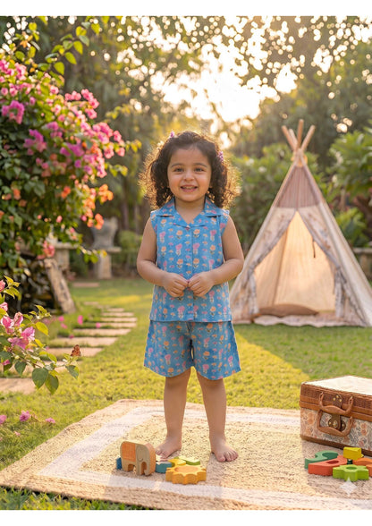 Little Blossom Pure Cotton short sets | Special Edition