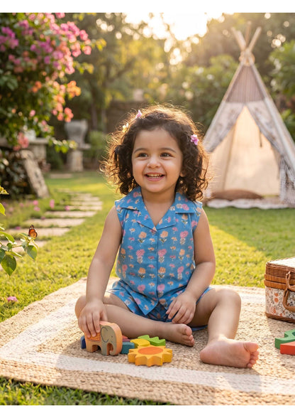 Little Blossom Pure Cotton short sets | Special Edition