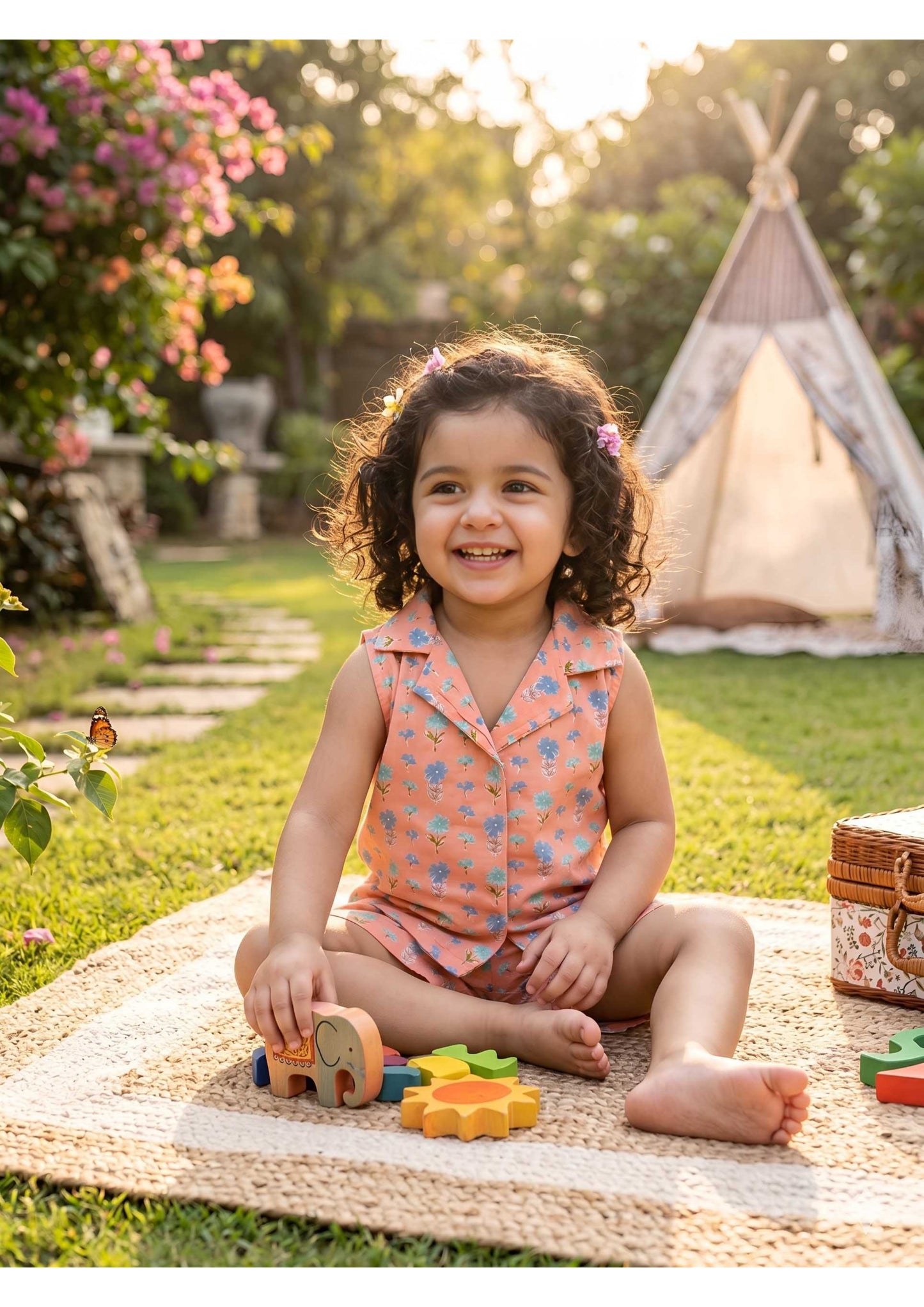 Little Blossom Pure Cotton short sets | Special Edition