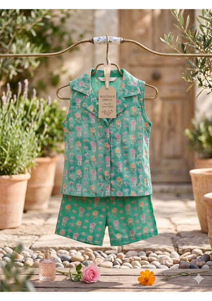 Little Blossom Pure Cotton short sets | Special Edition