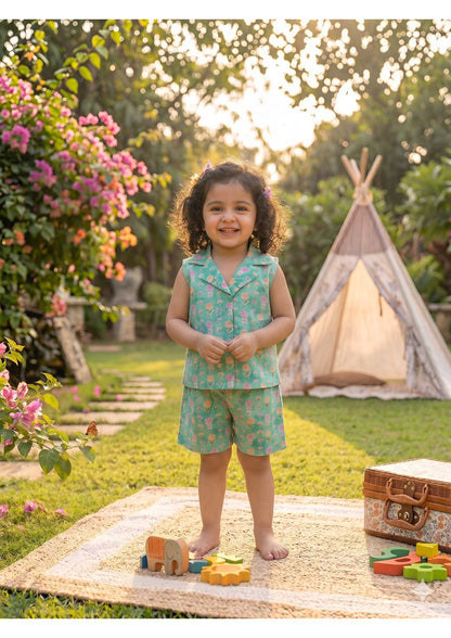 Little Blossom Pure Cotton short sets | Special Edition