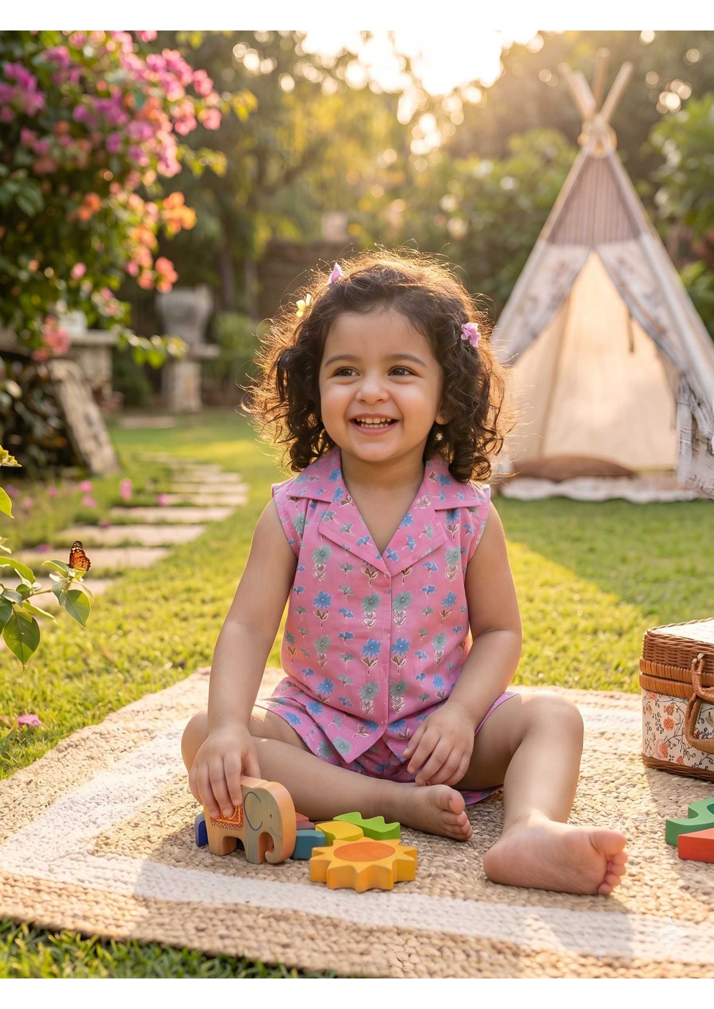 Little Blossom Pure Cotton short sets | Special Edition