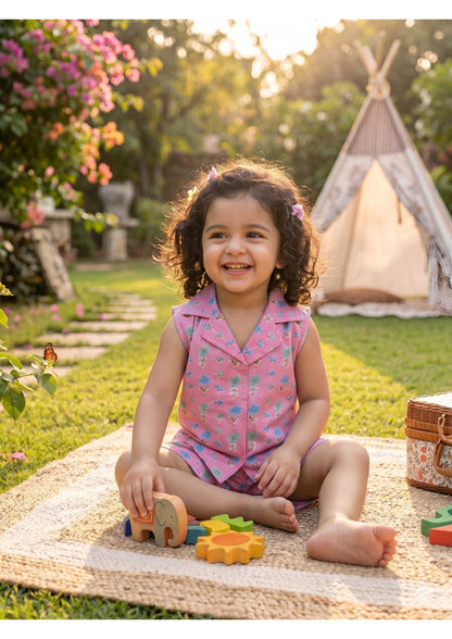 Little Blossom Pure Cotton short sets | Special Edition