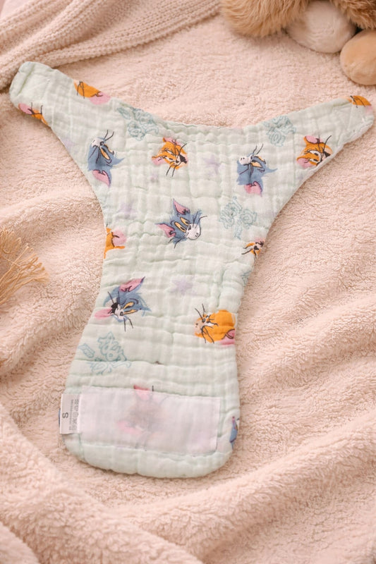 Muslin 6-Layered Crinkled Muslin Nappy (Each 160/-)