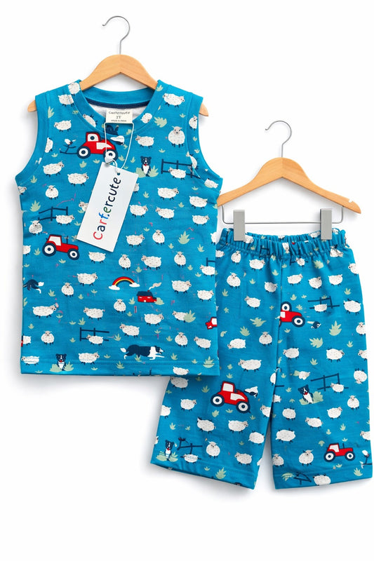 Sleeveless Shortsets (5-6 Years) – Unisex