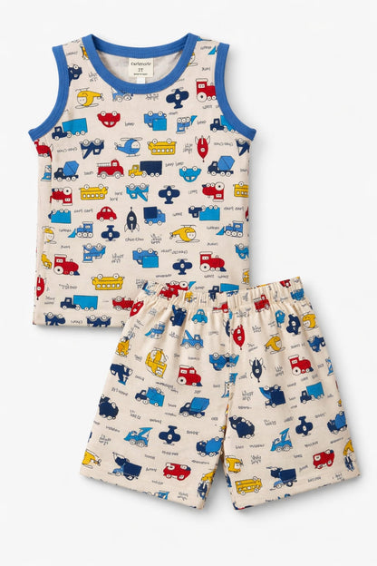 Sleeveless Shortsets (5-6 Years) – Unisex