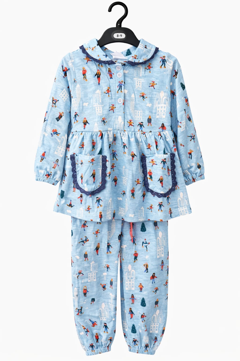 Cotton Cord Sets (9-12 Months) Girls