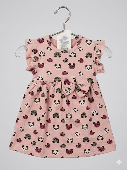 Soft ribbed cotton  Frocks