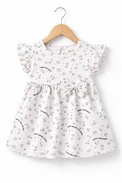 Soft ribbed cotton  Frocks