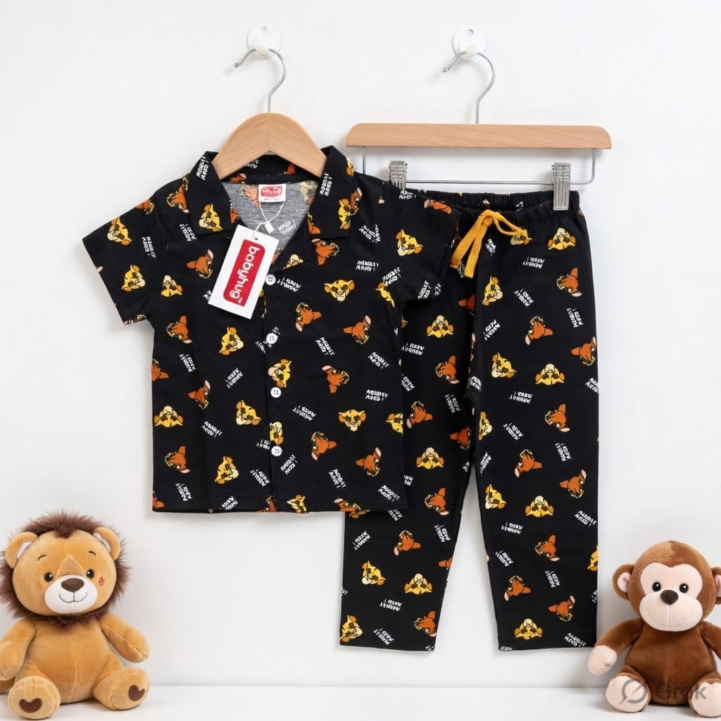 Collared Night Sets -Unisex