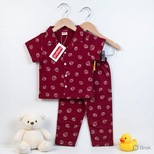 Collared Night Sets -Unisex