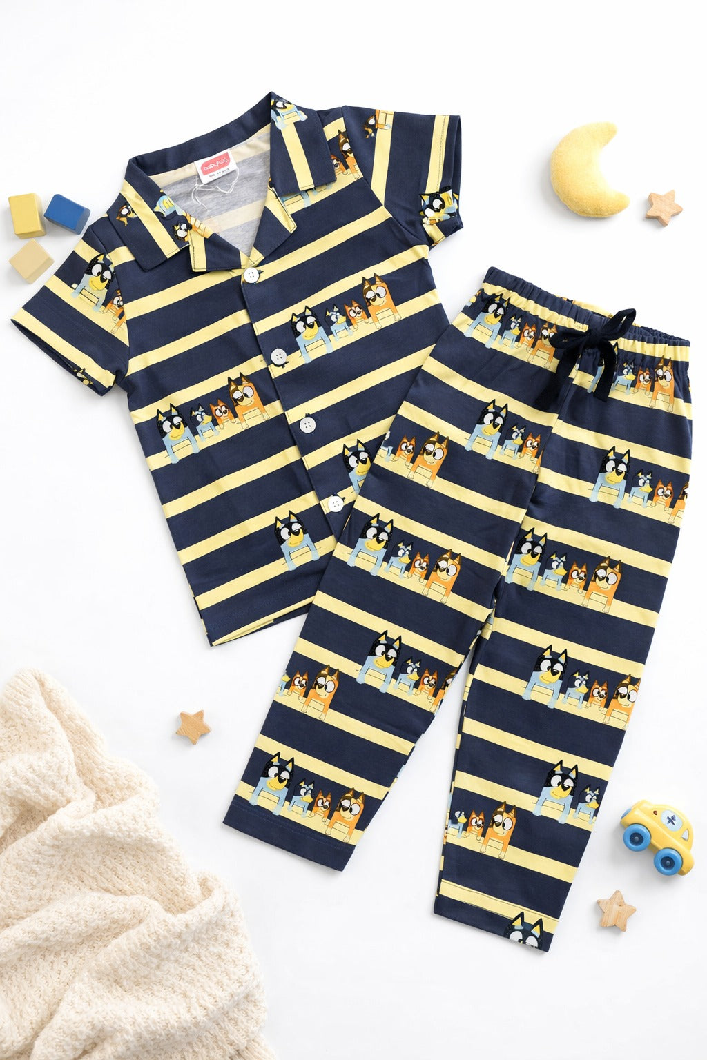 Collared Night Sets -Unisex