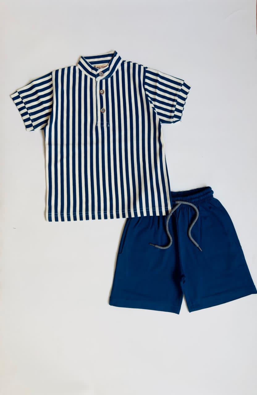 Chinese Collar Boy Cord Sets