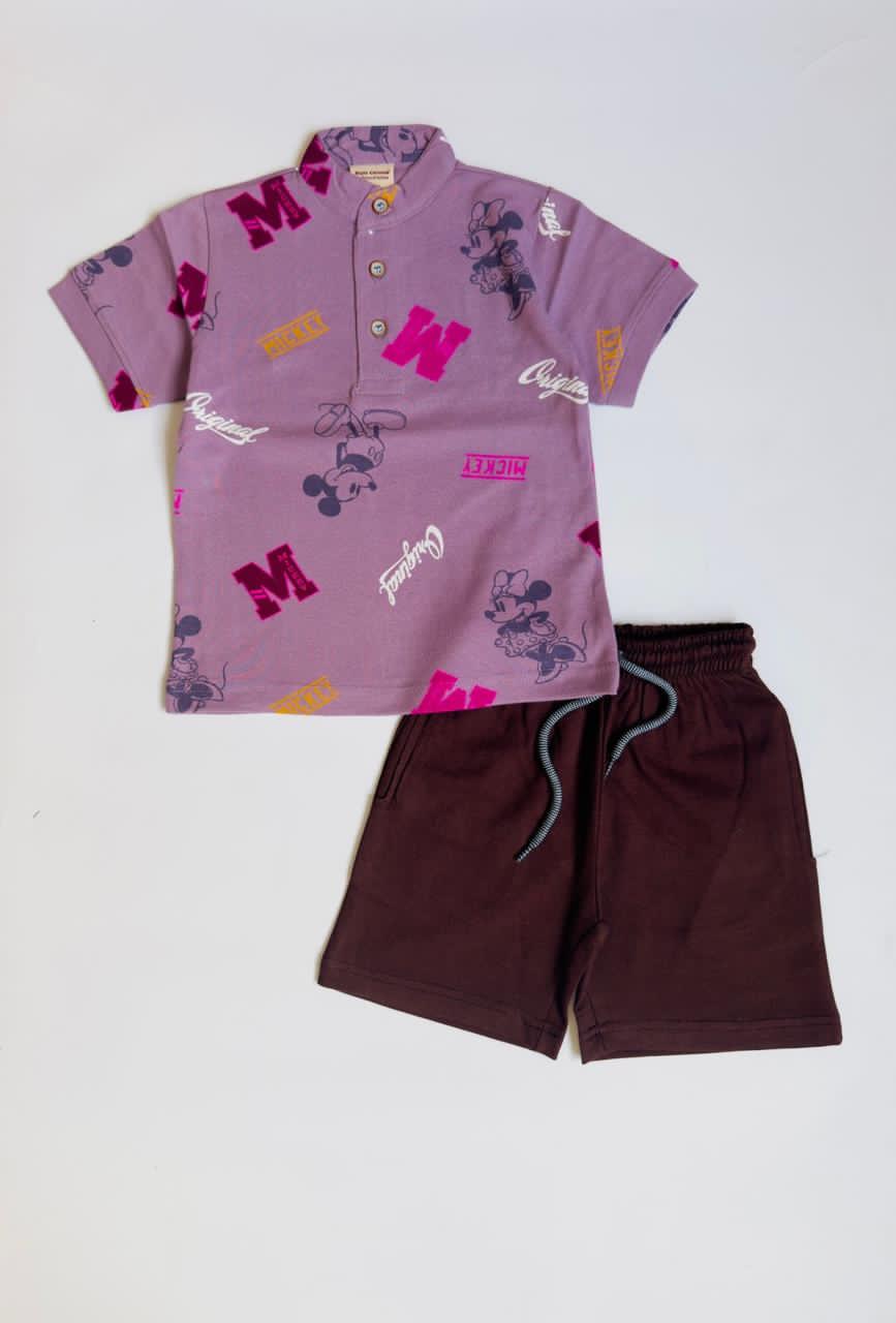 Chinese Collar Boy Cord Sets