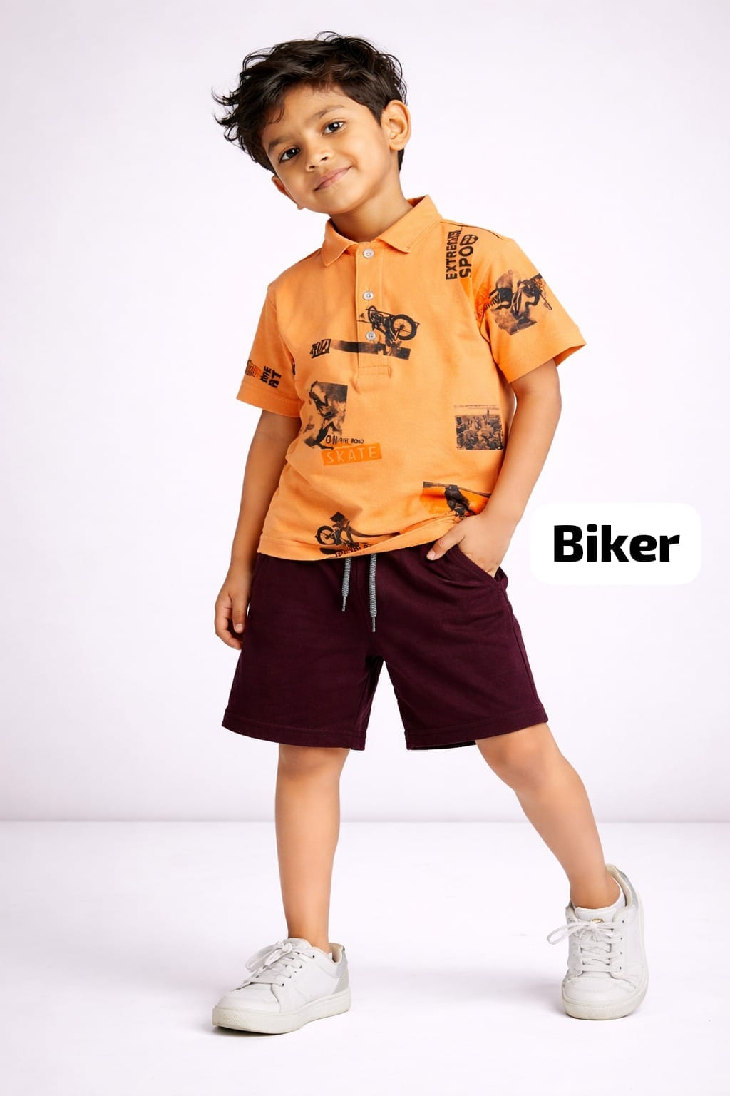 Chinese Collar Boy Cord Sets