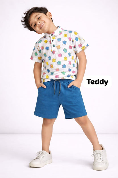 Chinese Collar Boy Cord Sets
