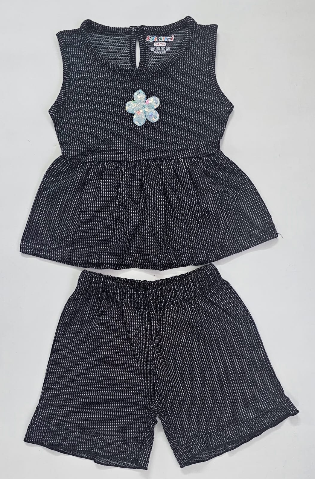 Berry Bubble Coord Set for Girls |Textured Soft Bubble Fabric | 1-5 Years