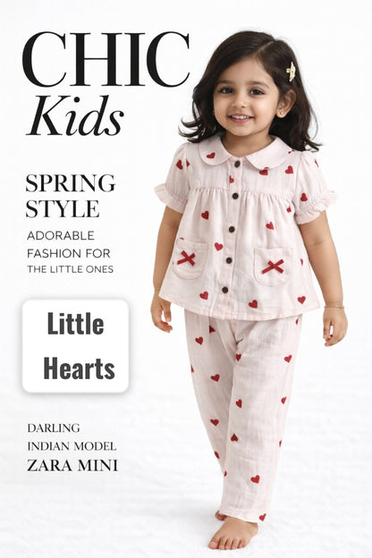 2 Layer Muslin Double Pocket Sets 9-12m