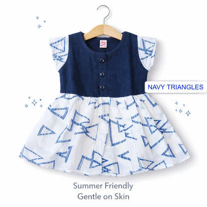 Georgette Frock with Cotton Lining