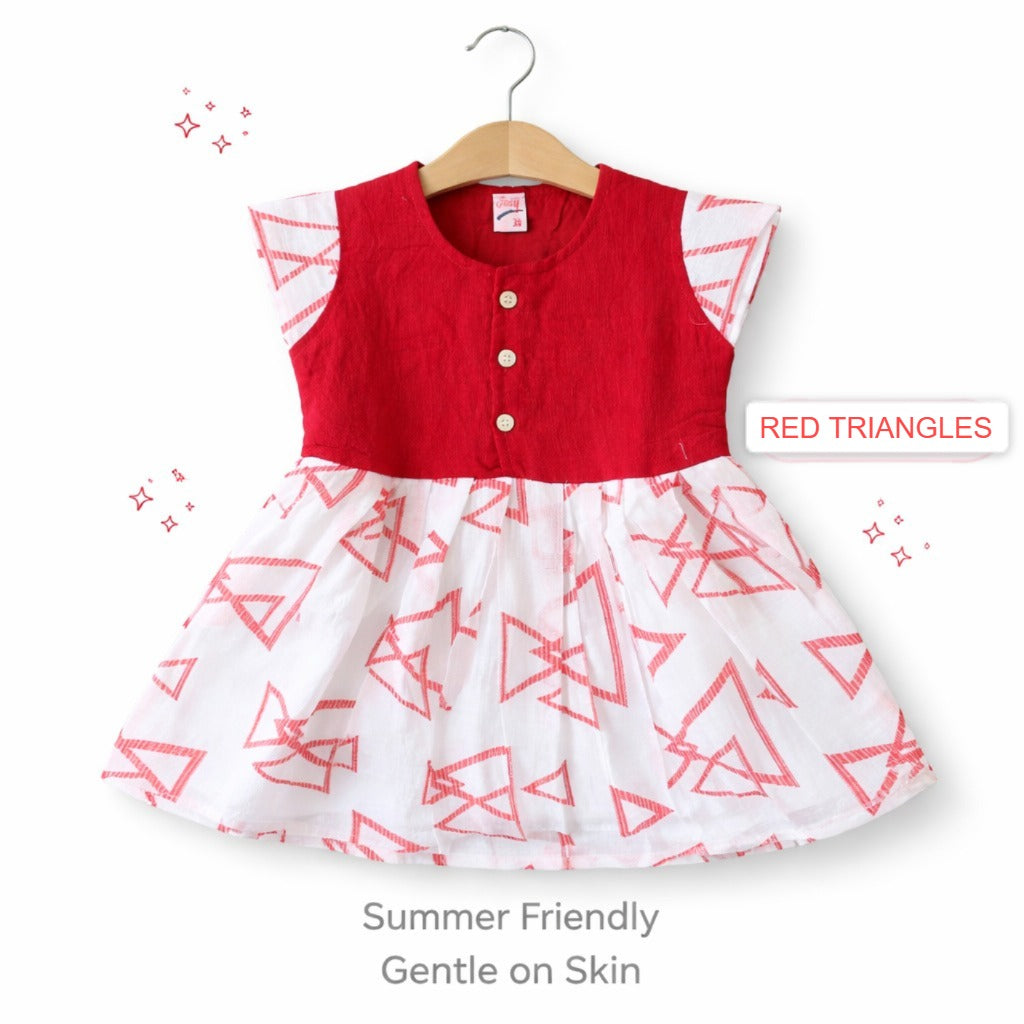 Georgette Frock with Cotton Lining