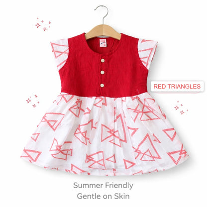 Georgette Frock with Cotton Lining