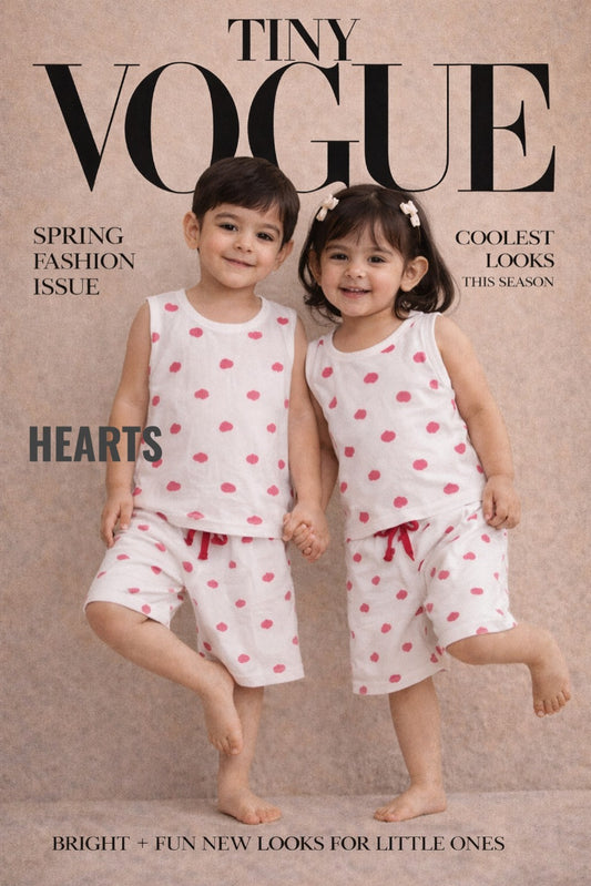 Unisex Sleeveless Coords (1 to 8yrs)