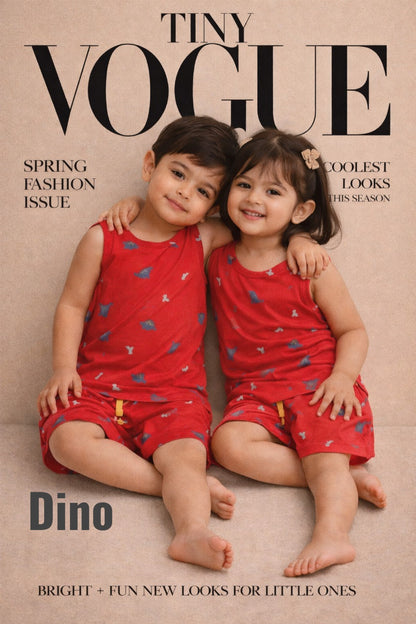 Sleeveless Coords unisex (1 to 8yrs)
