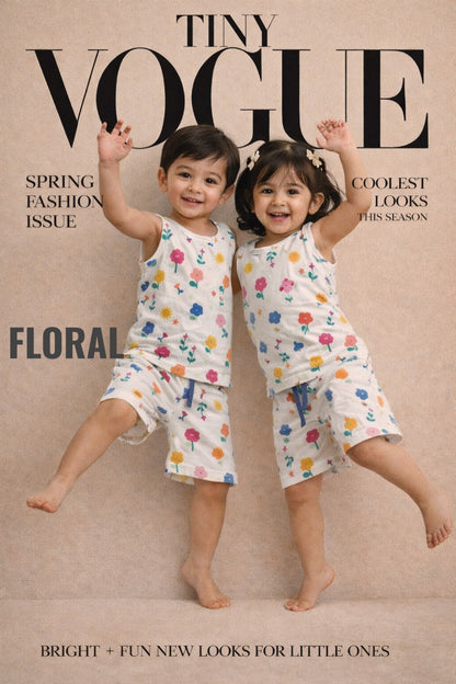 Sleeveless Coords unisex (1 to 8yrs)