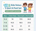 Unisex boys and girls cord sets (5yrs to 12yrs)