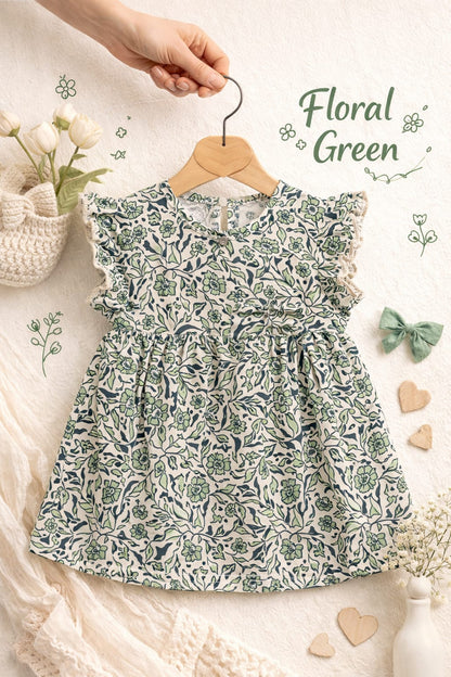 Soft Cotton Bow Frocks