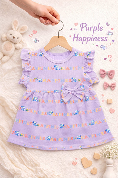 Soft Cotton Bow Frocks