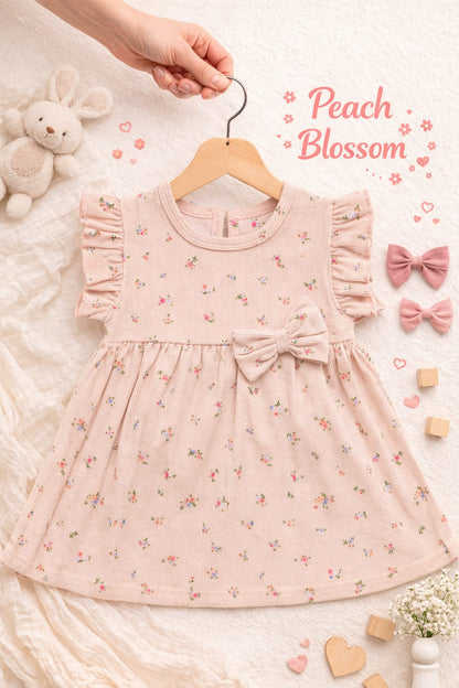 Soft Cotton Bow Frocks