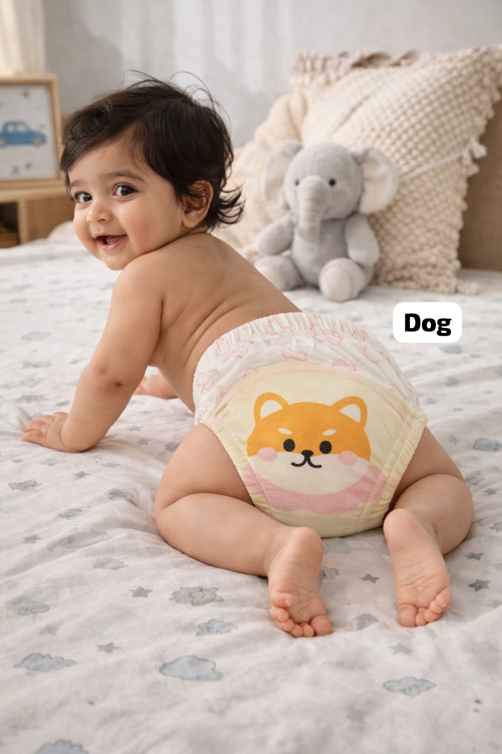 Baby Diaper Pants | Potty Training Underwear | Soft, Washable & Reusable Cotton Nappies for Boys & Girls | Multicolor Prints