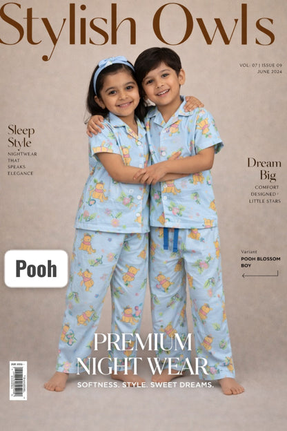 Night Suits Unisex | Sleepwear for Toddles and Babies | Branded Sets