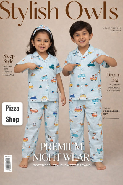 Night Suits Unisex | Sleepwear for Toddles and Babies | Branded Sets