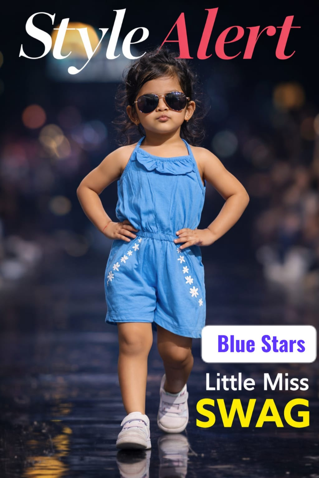 Baby Girls Stylish Cotton Jumpsuit | Summer Special | Soft & Breathable Outfit for Toddlers (1–10 Years) | Multiple Designs