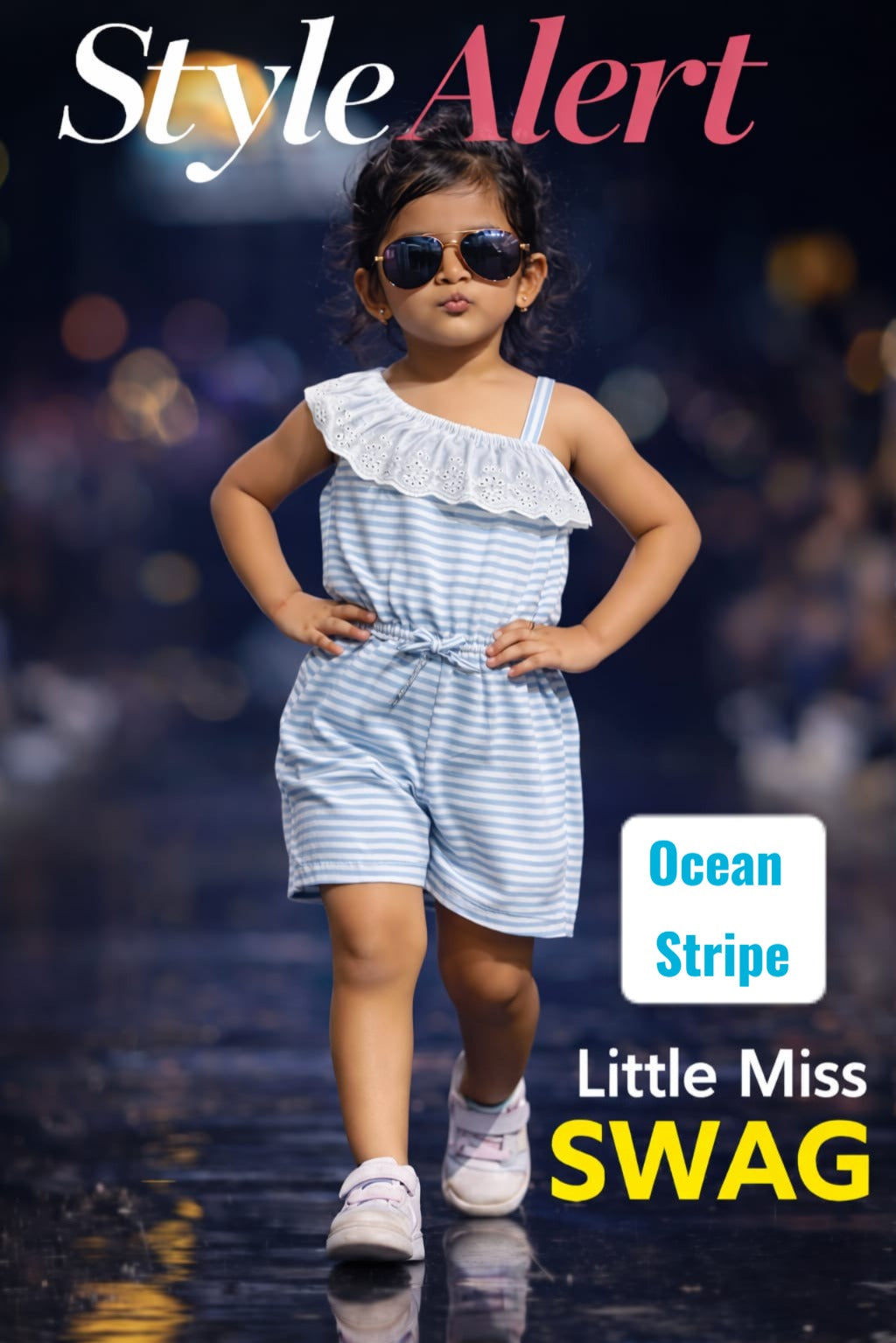 Baby Girls Stylish Cotton Jumpsuit | Summer Special | Soft & Breathable Outfit for Toddlers (1–10 Years) | Multiple Designs