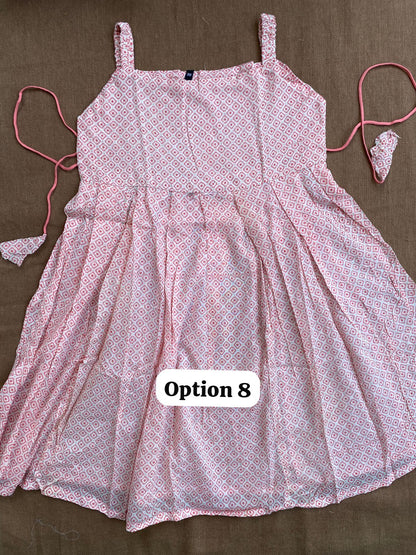 Cotton Summer Frocks (8-9yrs) | Size 30