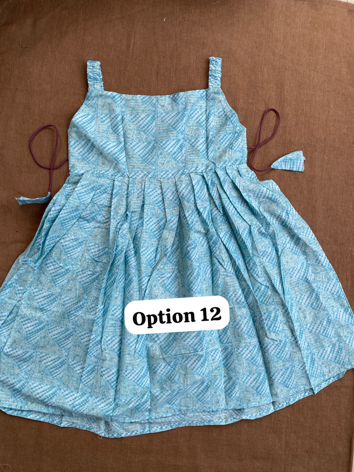 Cotton Summer Frocks (8-9yrs) | Size 30