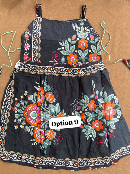 Cotton Summer Frocks (9-10yrs) | Size 32