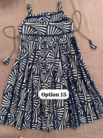Cotton Summer Frocks (9-10yrs) | Size 32