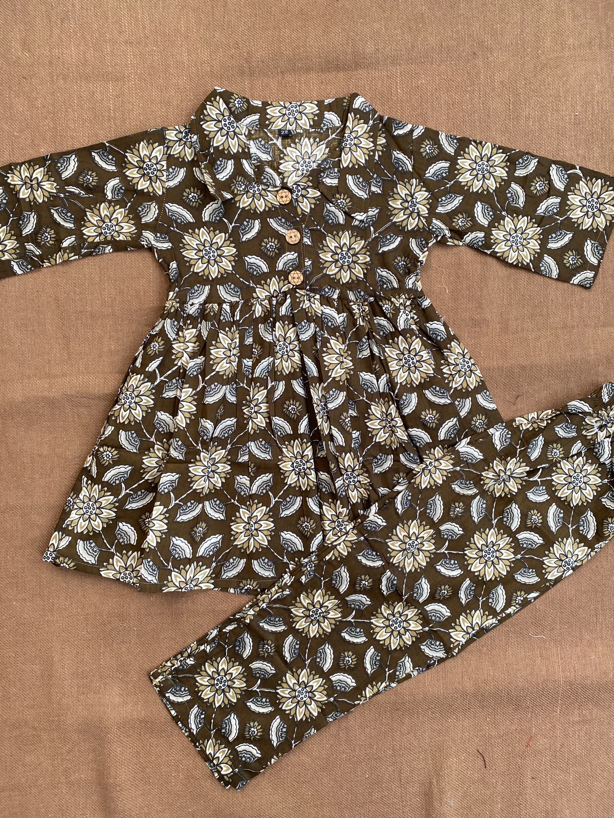 Summer Cotton Coords for Girls |2-3yrs size |Size 22 | Pure Aesthetic collection