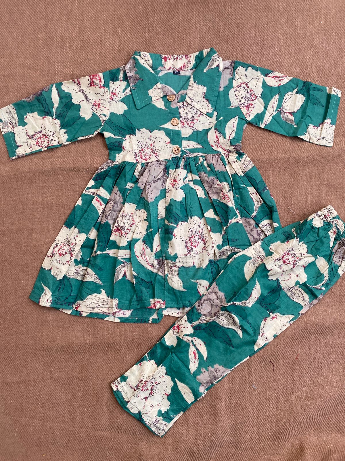 Summer Cotton Coords for Girls |2-3yrs size |Size 22 | Pure Aesthetic collection