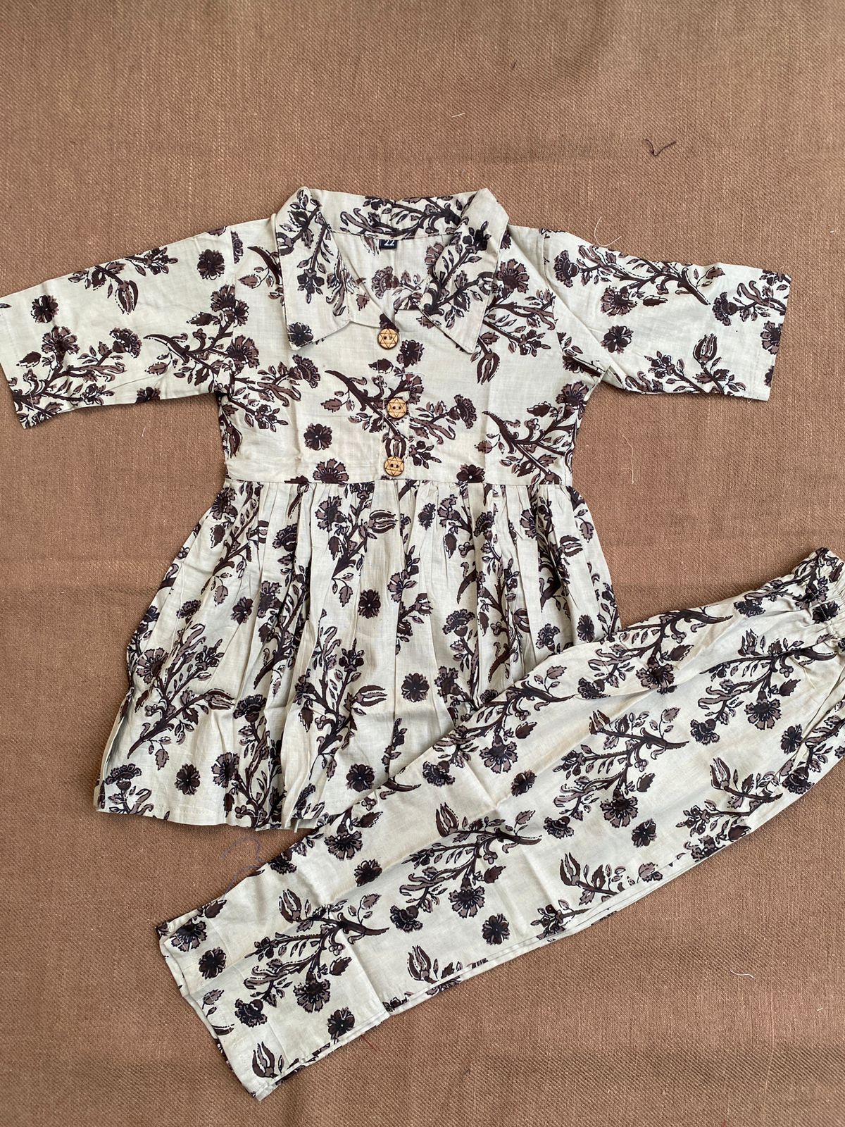 Summer Cotton Coords for Girls |2-3yrs size |Size 22 | Pure Aesthetic collection