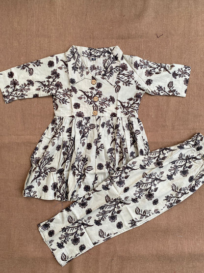Summer Cotton Coords for Girls |2-3yrs size |Size 22 | Pure Aesthetic collection