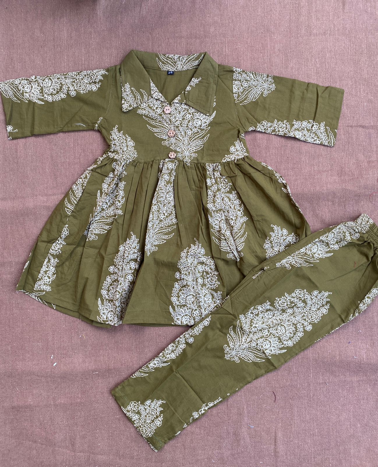 Summer Cotton Coords for Girls |3-4yrs size |Size 24 | Pure Aesthetic collection