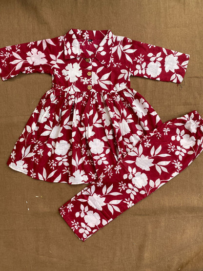 Summer Cotton Coords for Girls |3-4yrs size |Size 24 | Pure Aesthetic collection