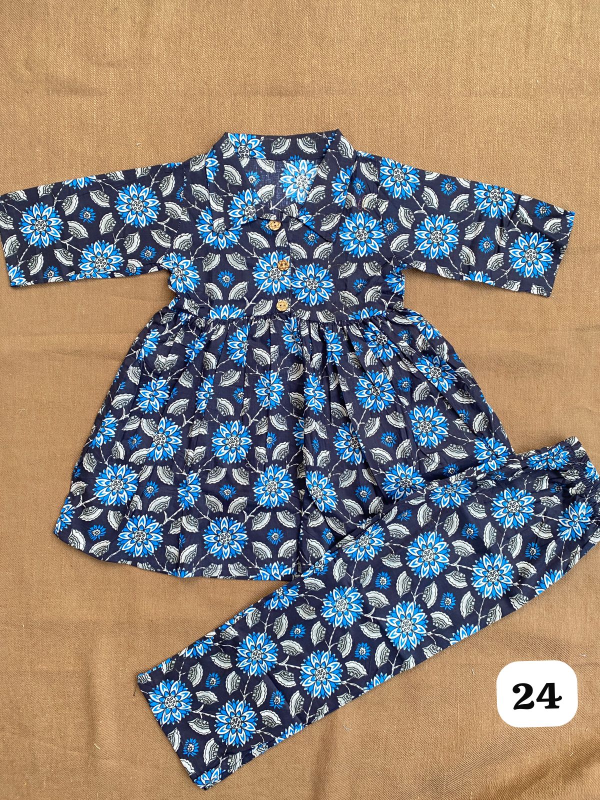 Summer Cotton Coords for Girls |3-4yrs size |Size 24 | Pure Aesthetic collection