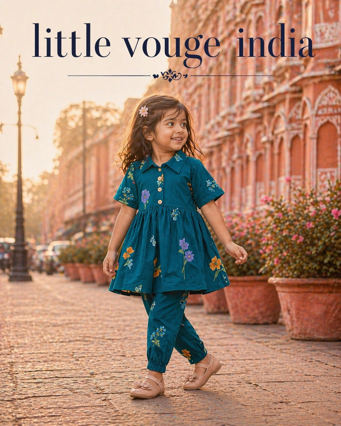 Summer Cotton Coords for Girls |5yrs size |Size 26 | Indian Designs | Pure Aesthetic collection